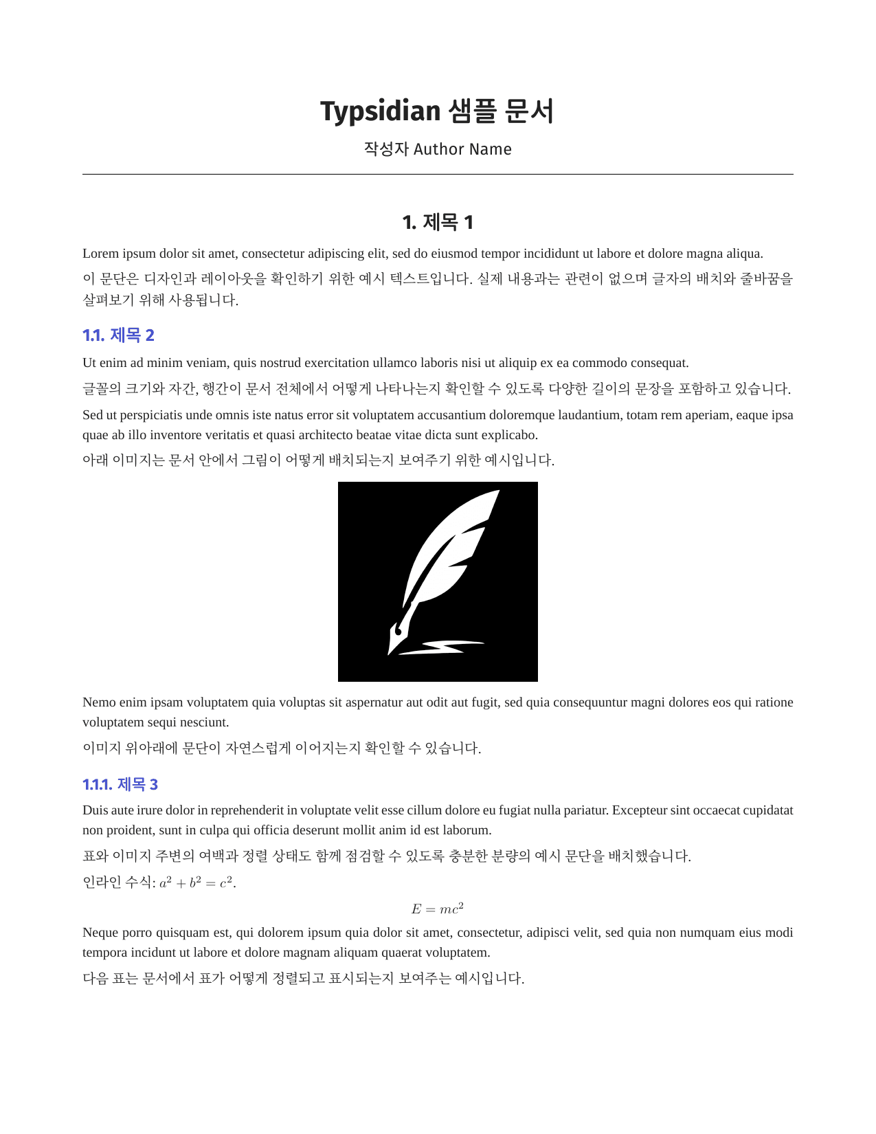 Typsidian template preview